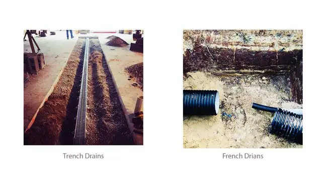 trench-drains-vs-french-drains